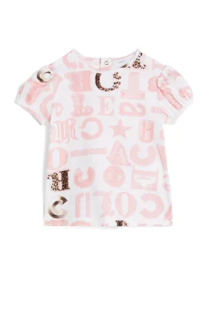 T-shirt con stampa Cavalli Mania