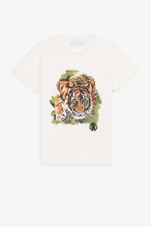 T-shirt con stampa Tiger