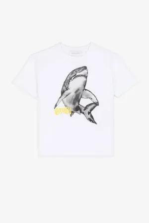 t-shirt imprimé à manches courtes