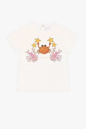 T-Shirt mit Krebs-Print