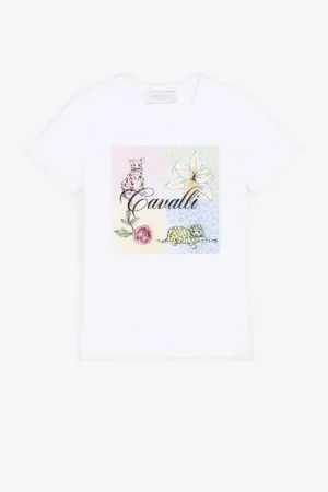 T-Shirt mit Logo-Print