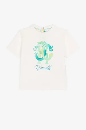 T-Shirt mit Logo-Print