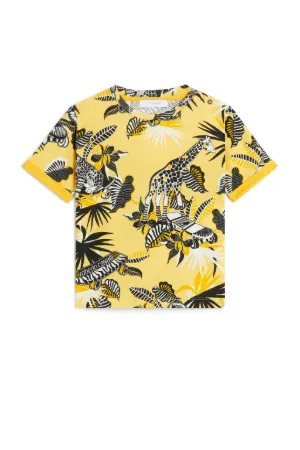 Tiger Skater Print T-shirt