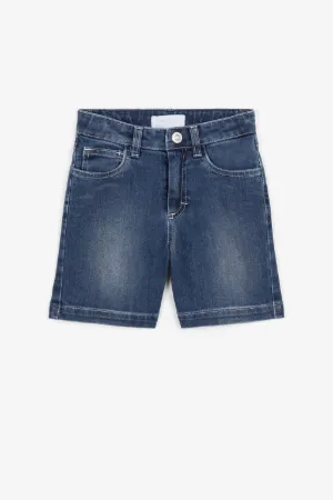 Tiger Tooth Denim Shorts