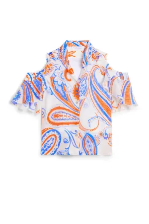 top con estampado Lizard Bandana