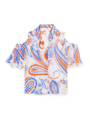 top con estampado Lizard Bandana