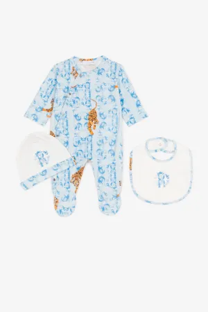 trousseau de naissance à imprimé graphique