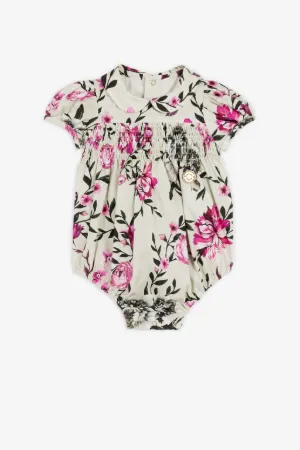 Tutina con stampa floreale