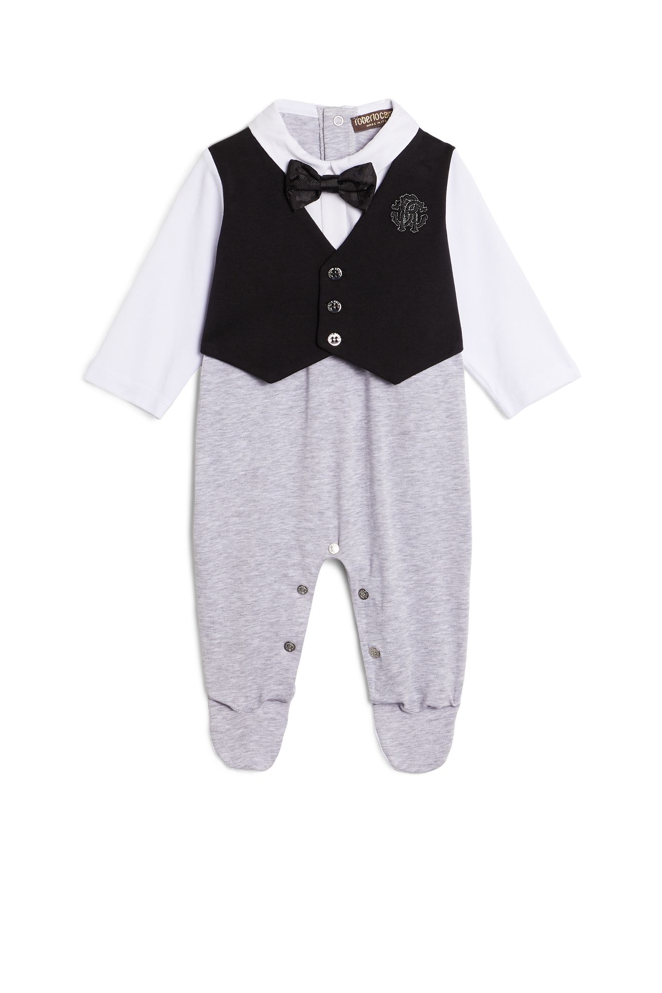 tuxedo baby grow