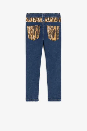 Vaqueros con estampado Ocelot