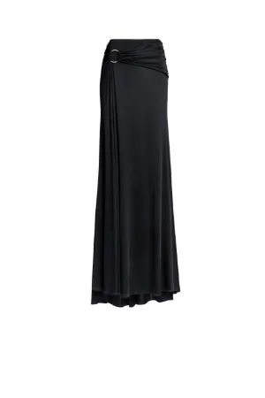 Jupe en jersey fluide fantaisie