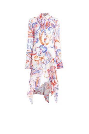 Kleid mit Bandana-Print 