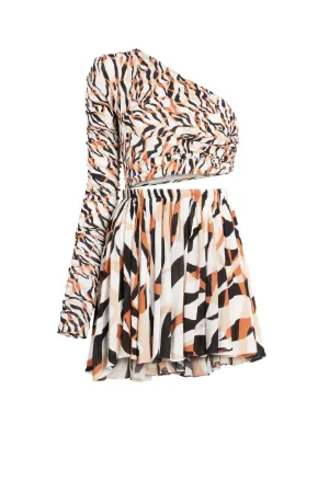 Kleid mit Macro Tiger Twiga Print 