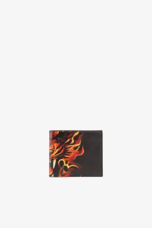Кошелек с принтом Flame Lion