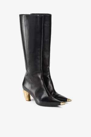 Lederstiefel