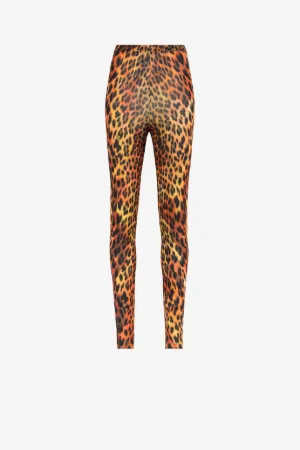 Legging à imprimé jaguar