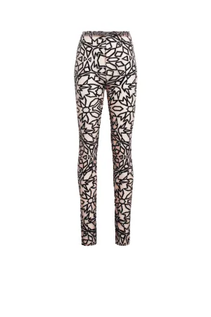Legging à motif Graphic Tile dévoré