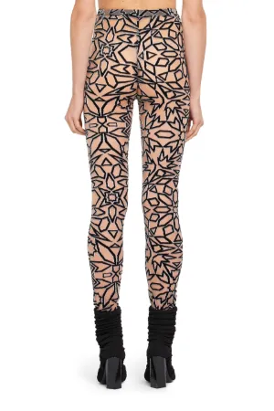 Legging à motif Graphic Tile dévoré