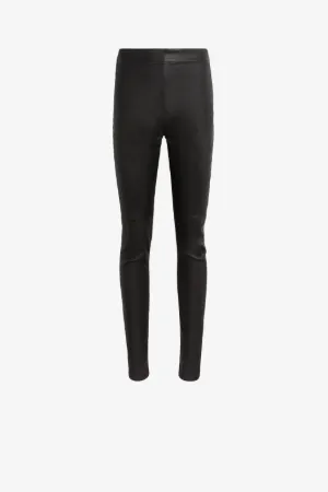 Leggings aus Leder