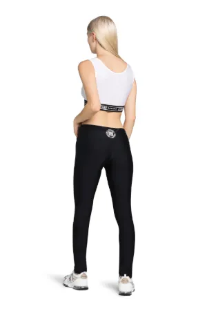 leggins con logo estampado