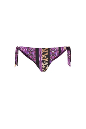 Leopard And Abstract-Print Bikini Briefs