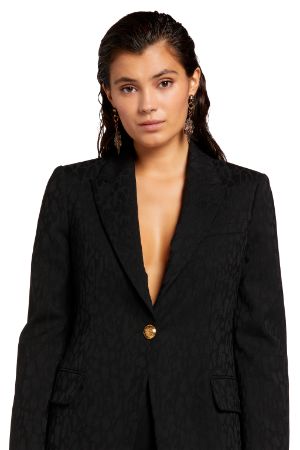 jacquard blazer