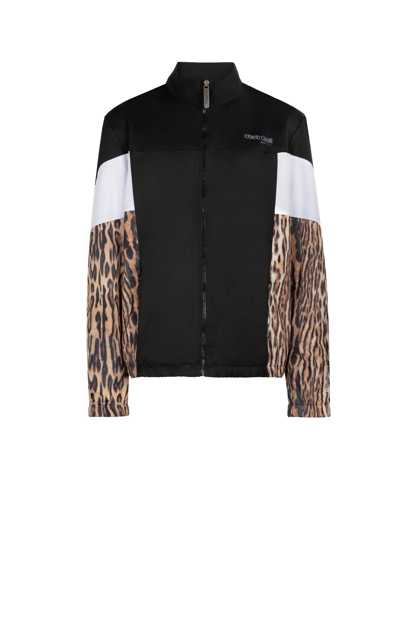 leopard print lightweight jacket