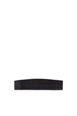 Leopard-Print Silk Cummerbund