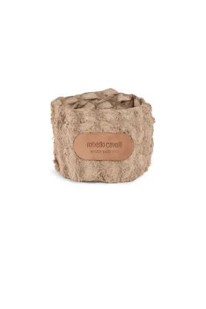Logo-Appliqué Leather Cuff Bracelet