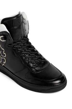roberto cavalli high top sneakers