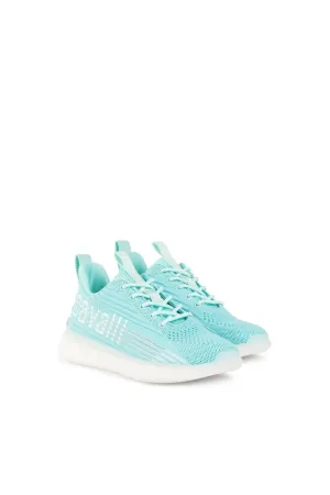 Logo-Jacquard Mesh Sneakers