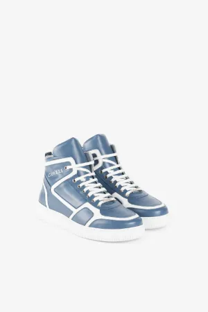 Logo-Print Hi-Top Sneakers