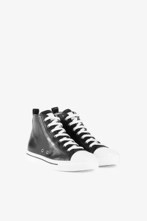 Logo-Print Hi-Top Sneakers