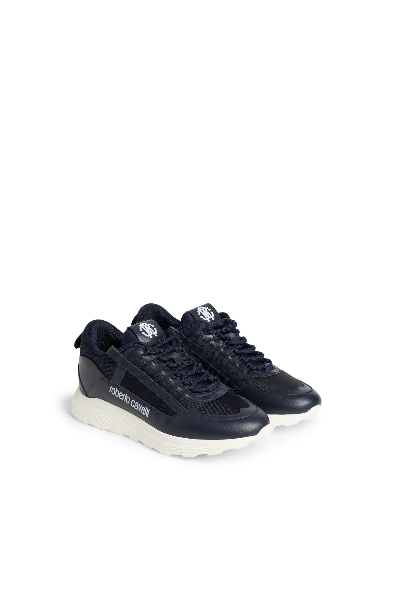 Logo-Print Sneakers -Sito ufficiale di Roberto Cavalli®