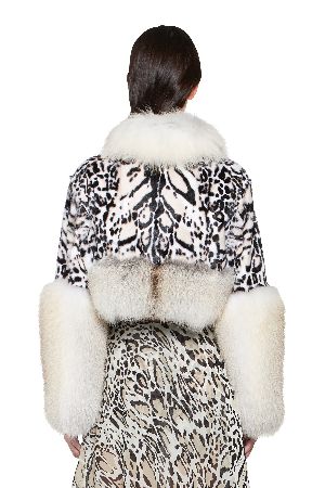 roberto cavalli fur jacket