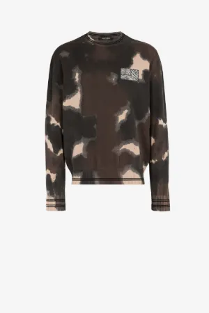 Maglione con applicazione Animalier Patchwork