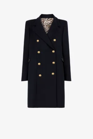 Manteau à boutonnage croisé