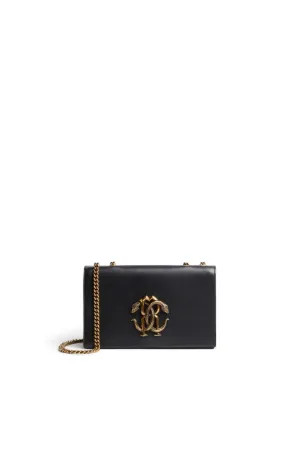 Medium Mirror Snake Shoulder Bag
