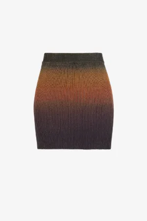 Mini-jupe en maille