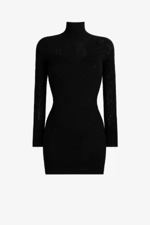 Mini-robe à motif jacquard Jaguar