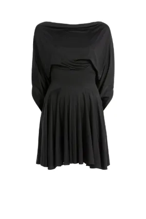 Mini-robe drapée