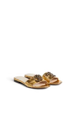 snake mules flat