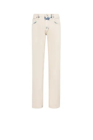 Mirror Snake Slim-Fit Jeans