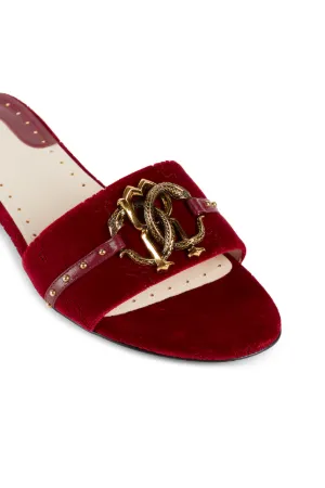 gucci slides with red snake