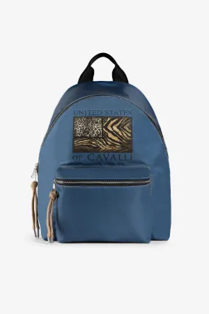 Mochila con estampado Animalier Patchwork