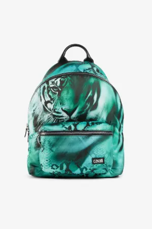 Mochila con estampados Tiger y Python