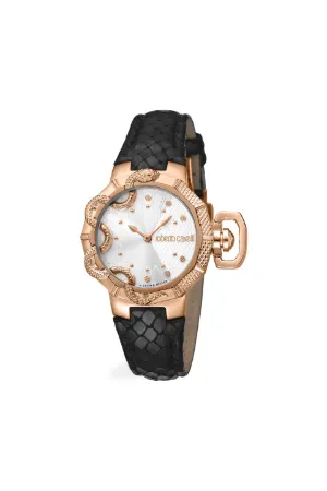 OROLOGIO CON SERPENTE E BRACCIALE -Sito ufficiale di Roberto Cavalli®