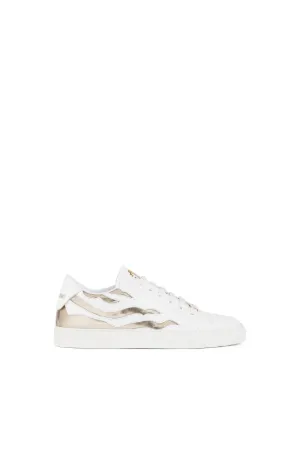 Panelled Logo Sneakers