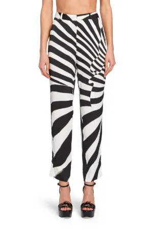 Pantalon à imprimé Zebra Avantgarde