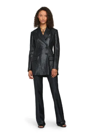Pantalon à motif Mirror Snake brodé